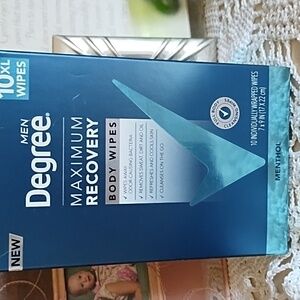 Degree Body Wipes. NIB